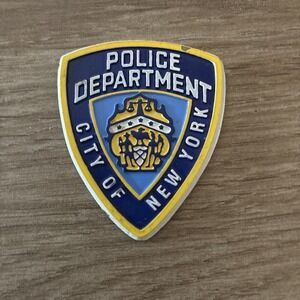 POLICE DEPARTMENT CITY OF NEW YORK FRIDGE MAGNET SOUVENIR TRAVEL